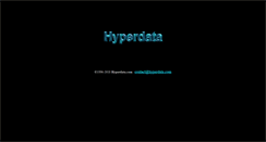Desktop Screenshot of hyperdata.com