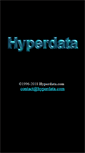 Mobile Screenshot of hyperdata.com